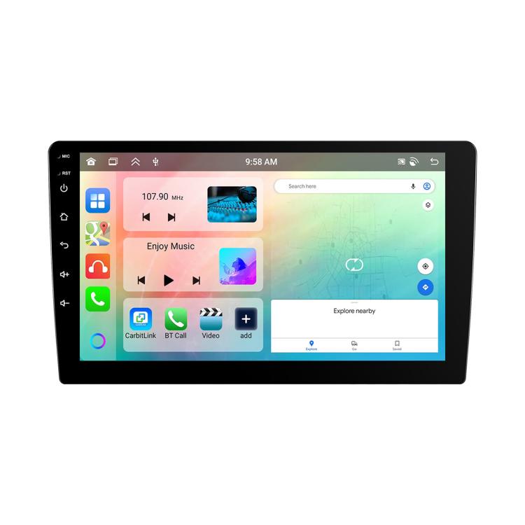 9 Inch Android 4+64G Dual-Butt Large Screen Car Carplay Built-In DAB Car Central Control Integrated Navigation System, Standard, Standard+AHD+Microphone 9 Inch Android 4+64G Dual-Butt Large Screen Car Carplay Built-In DAB Car Central Control Integrated Navigation System, Standard, Standard+AHD+Microphone